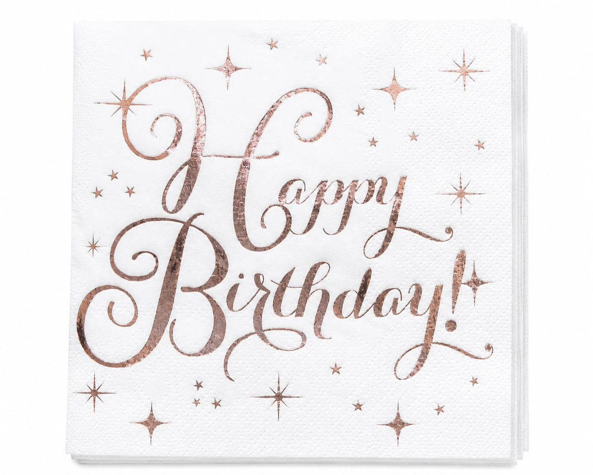 HAPPY BIRTHDAY  NAPKINS