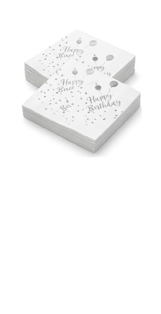 HAPPY BIRTH DAY  STAMP NAPKINS