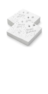 HAPPY BIRTH DAY  STAMP NAPKINS