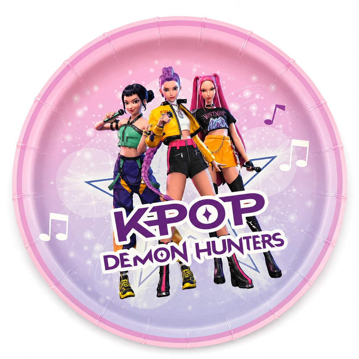 KPOP HUNTER DEMON PLATE