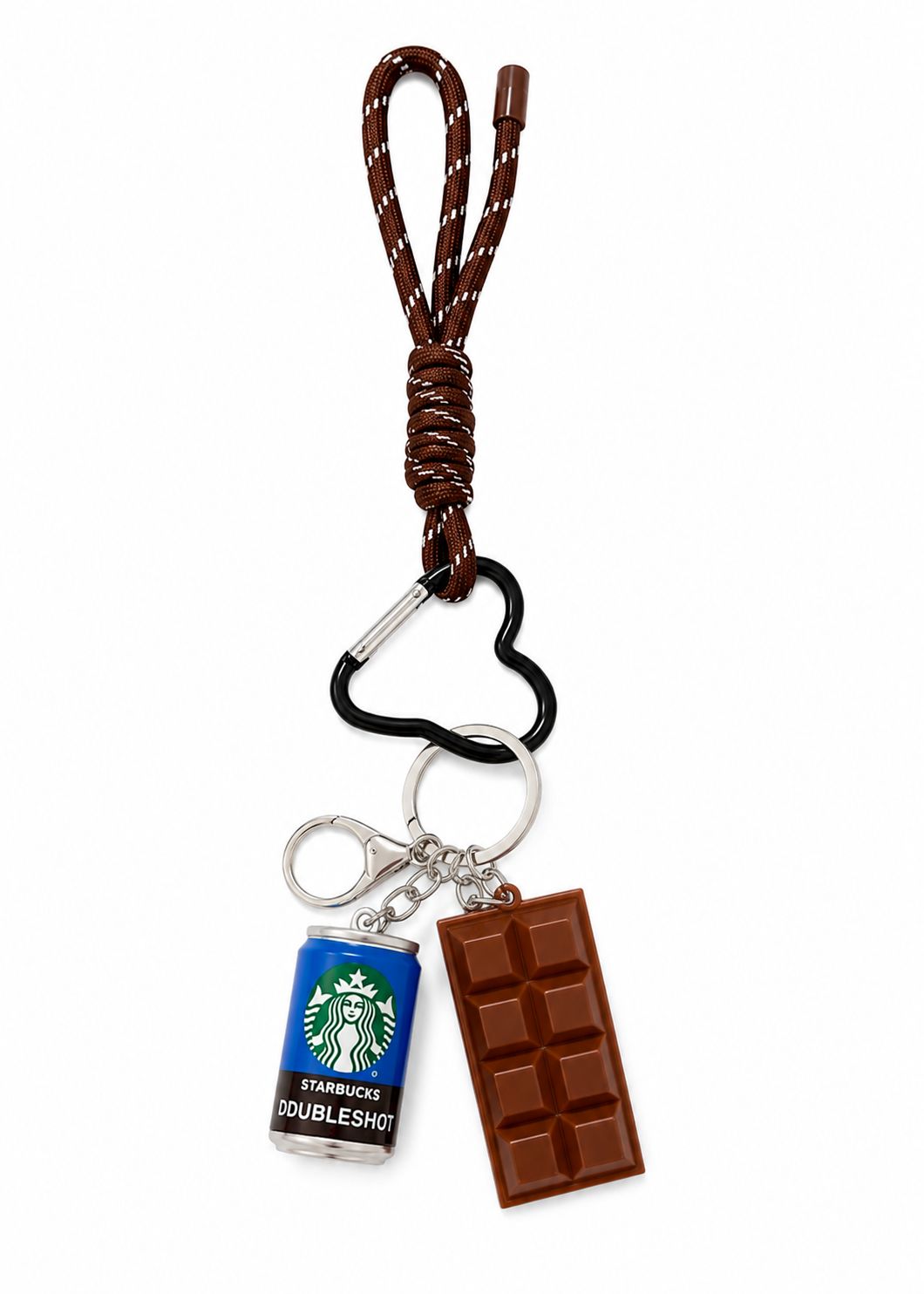 CHOCOLATE AND COFFEE LOVERS CHARMS AND KEYCHAIN