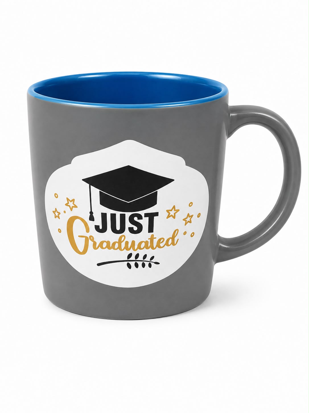 GREY JUST GRADUTED MUG