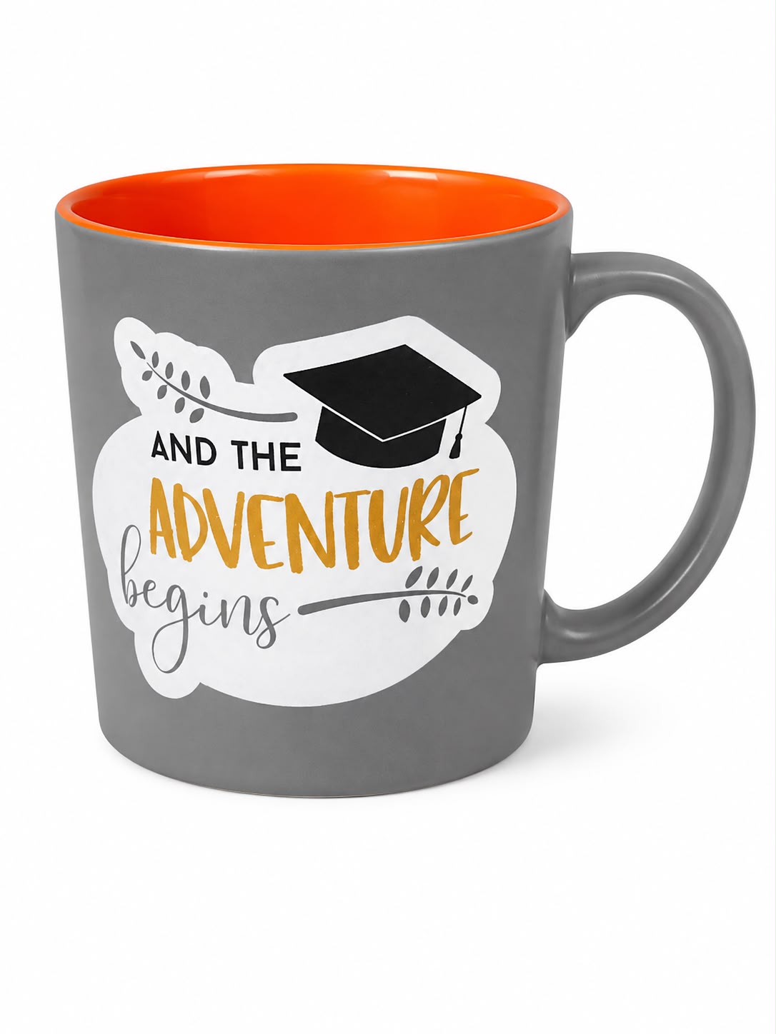 GREY BIG ADVENTURE GRAD MUG