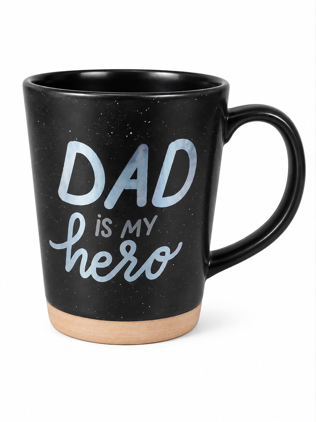 BLUE IRIDESCENT DAD IS MY HERO MUG