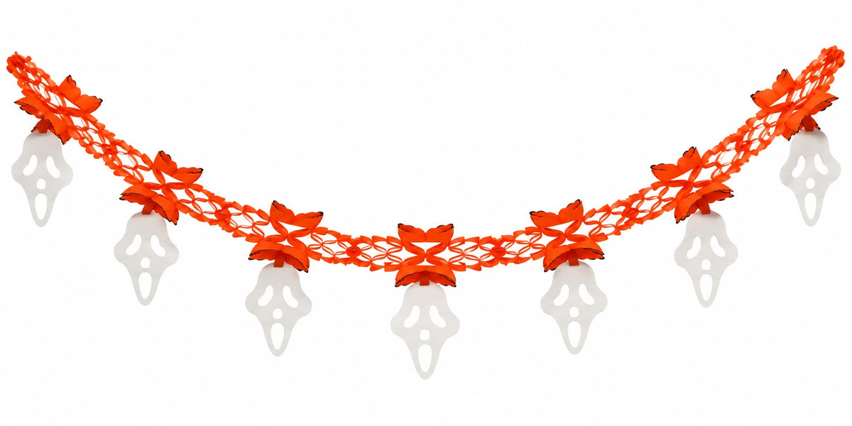 ASSORTED HALLOWEEN PAPER DECORATIONS