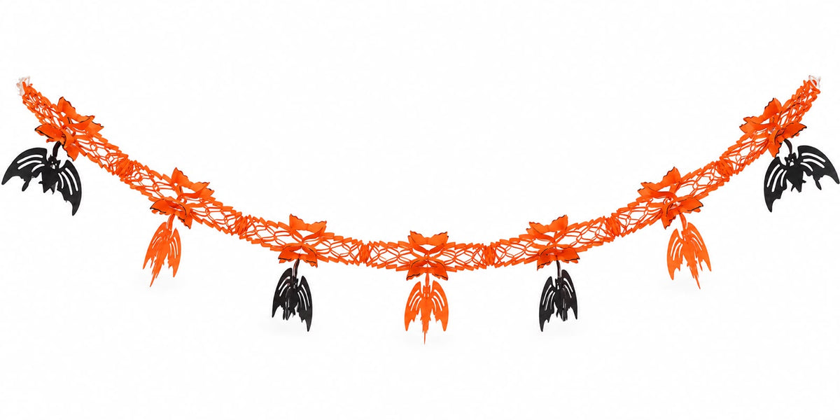 ASSORTED HALLOWEEN PAPER DECORATIONS