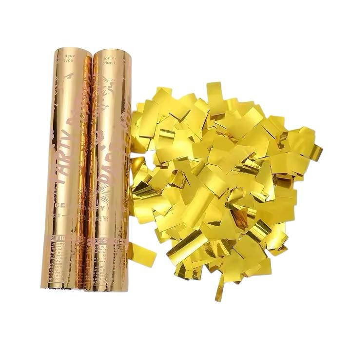 GOLD PARTY POPPER