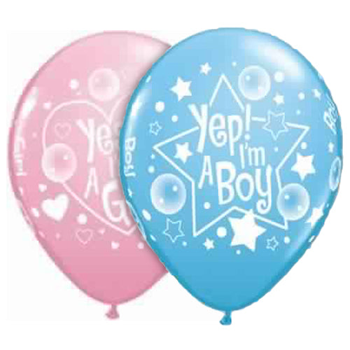 Yes I Am A Girl- Boy Balloon