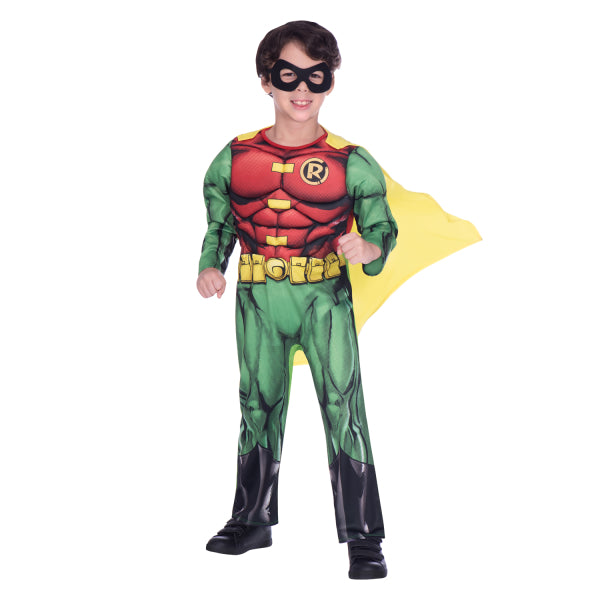 CHILD COSTUME ROBIN CLASSIC 6-8 YEARS