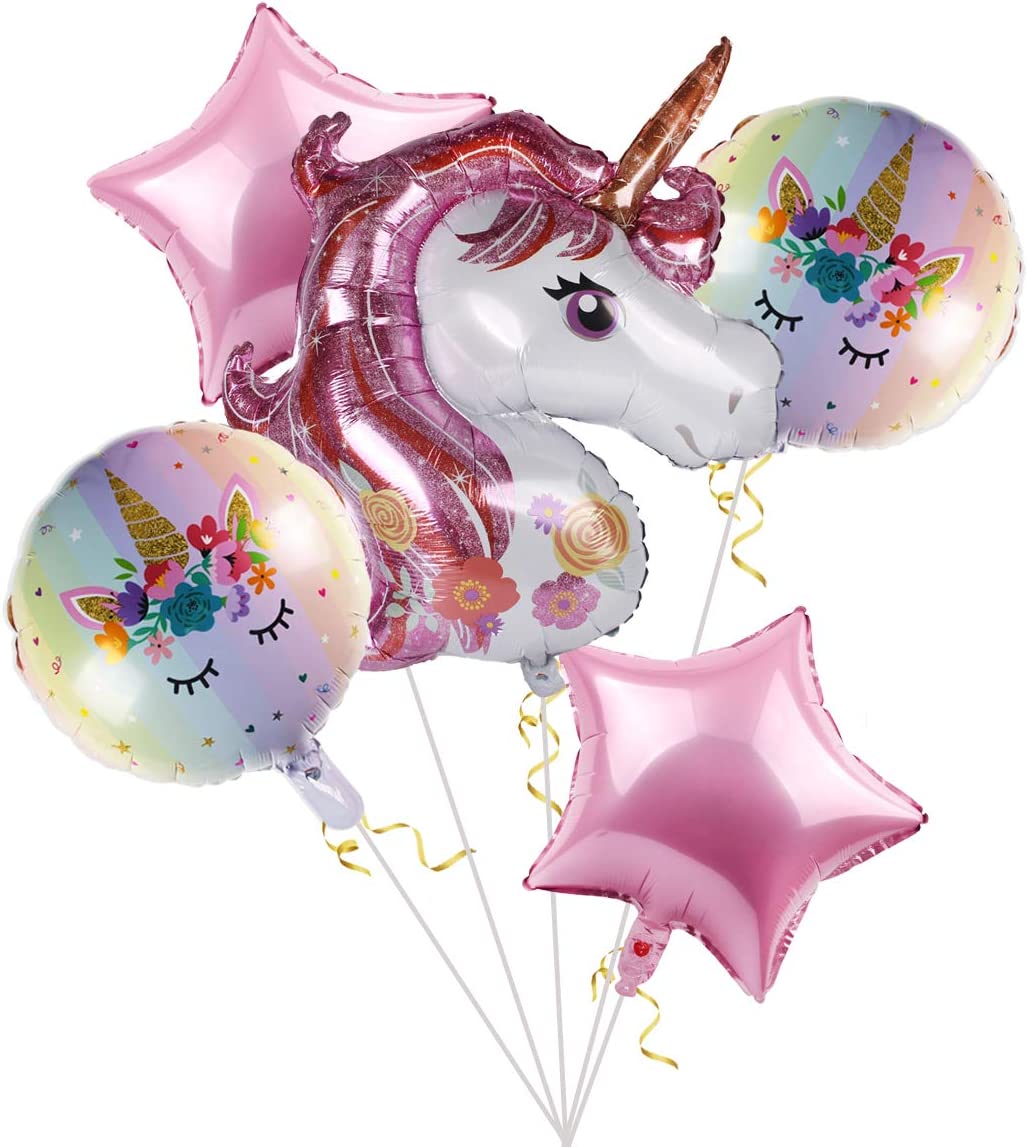 Unicorn Balloon Bouquet