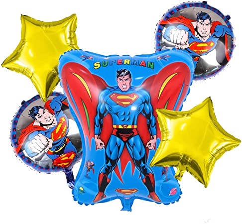 Super Man Balloon Bouquet