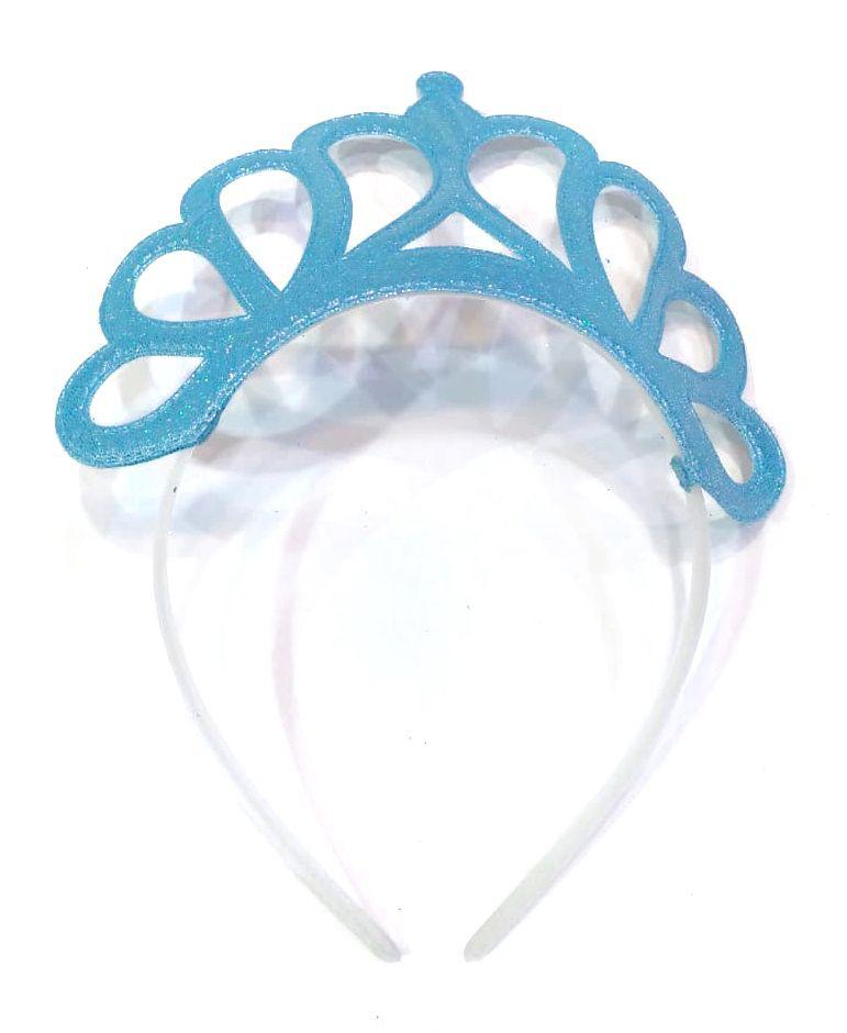 METALLIC TIARA BLUE