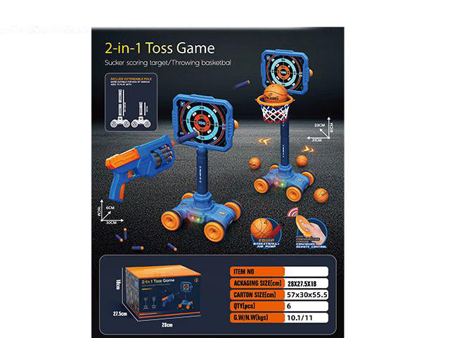 TARGET TWO-IN-ONE TOSS GAME WITH LIGHT