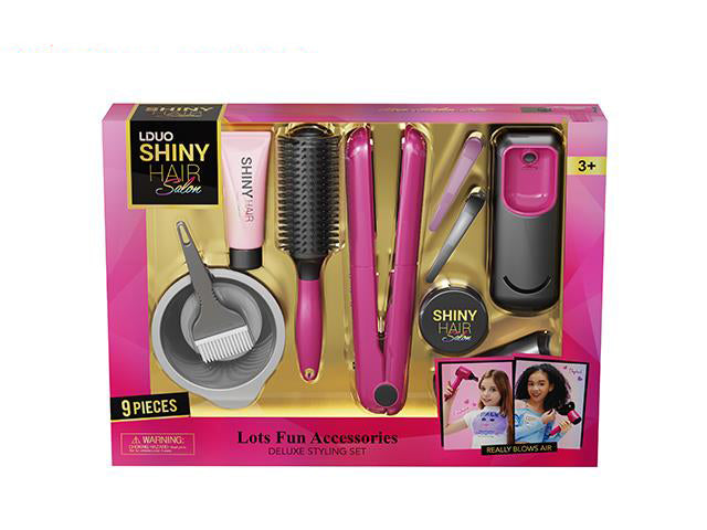 GLAM HAIR STYLIST SET (9PCS) WITHOUT BATTERY