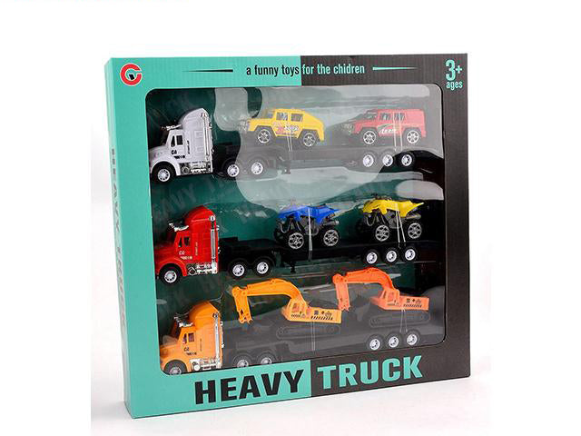 HEAVY TRAILER TRUCK SET