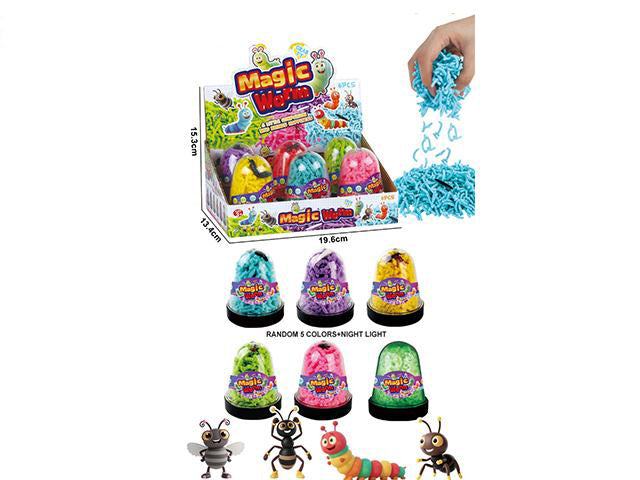 MAGIC WORM COLLECTIBLE STAND BOX