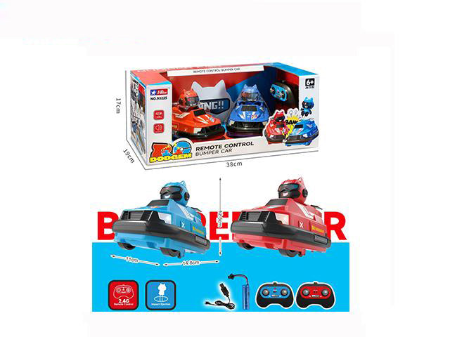 DUAL R/C BUMPER CARS WITH USB