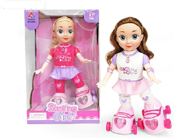 RC  SKATING GIRL DOLL (WITH LIGHT AND MUSIC)
