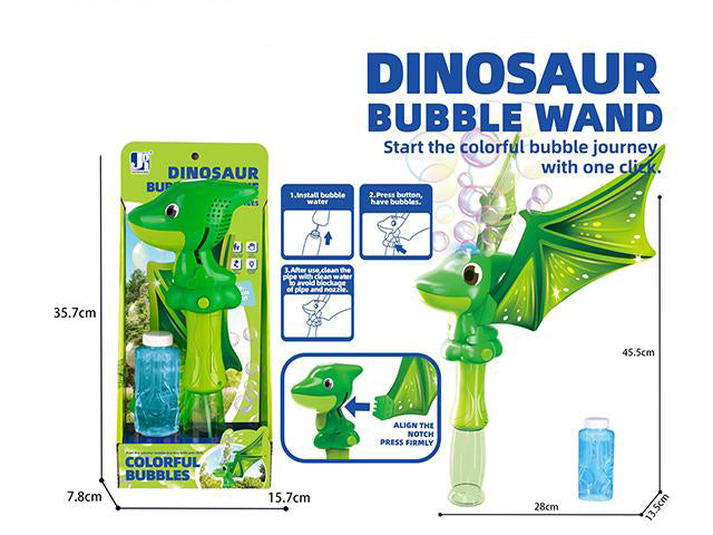 BIG WINGS DINASOUR BUBBLE WAND