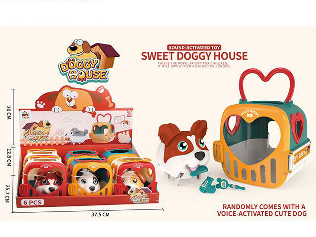 SWEET DOGGY IN A CARRIER ASSORTMENT