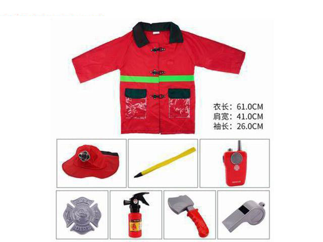 FIRE FIGHTER PRETEND PLAY SET