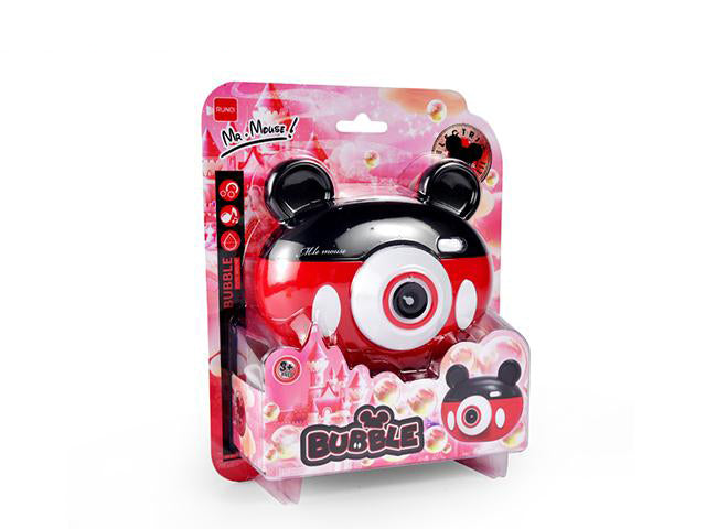 MICKEY MOUSE BUBBLE CAMERA WITH LIGHT/MUSIC