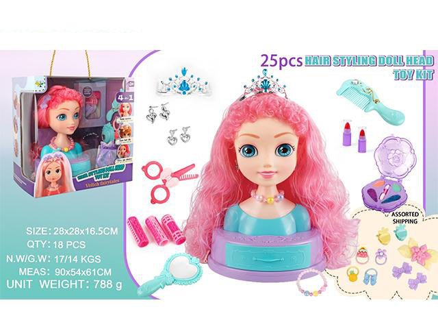 RED HAIR STYLING DOLL