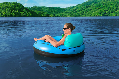 White Cap Rider™ Grab Rope Swimming Ring With Backrest Ø 119 cm