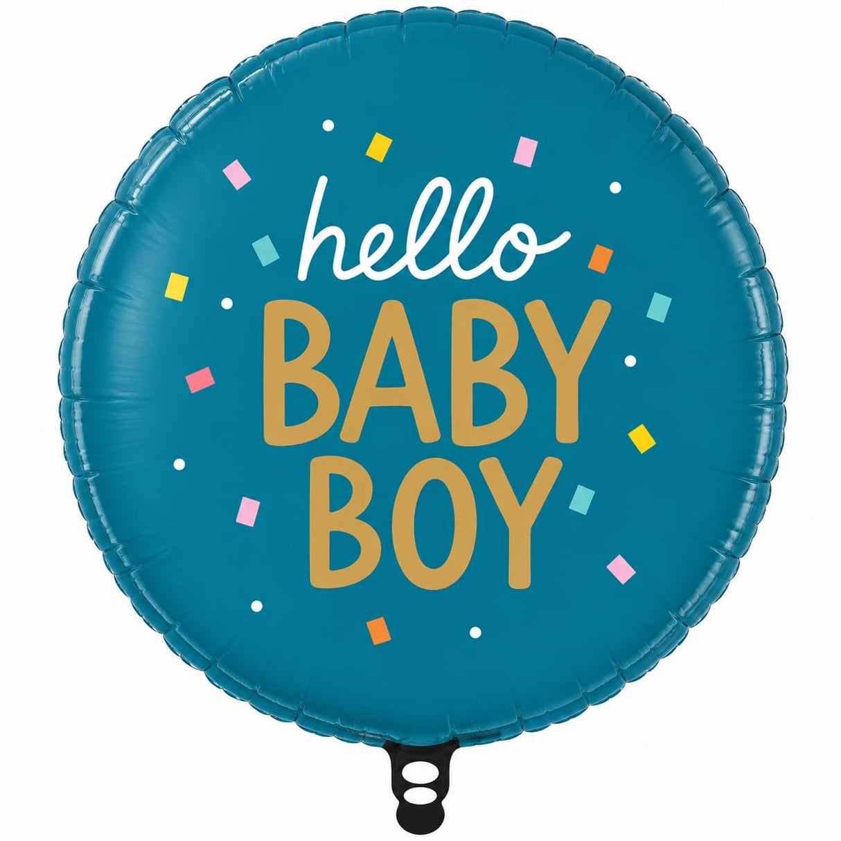 18“ HELLO BABY BOY CONFETTI