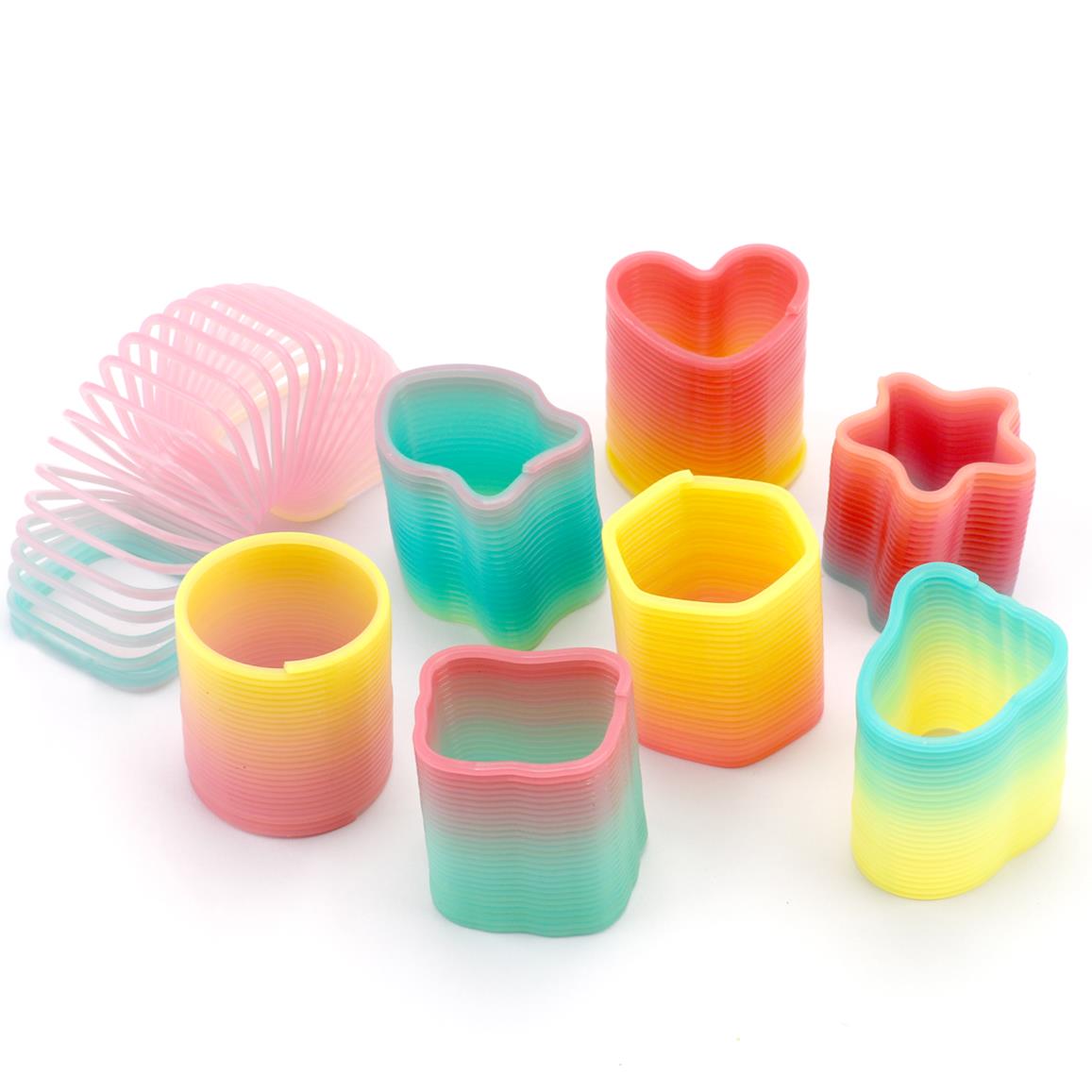 Rainbow  slinky 4 pcs