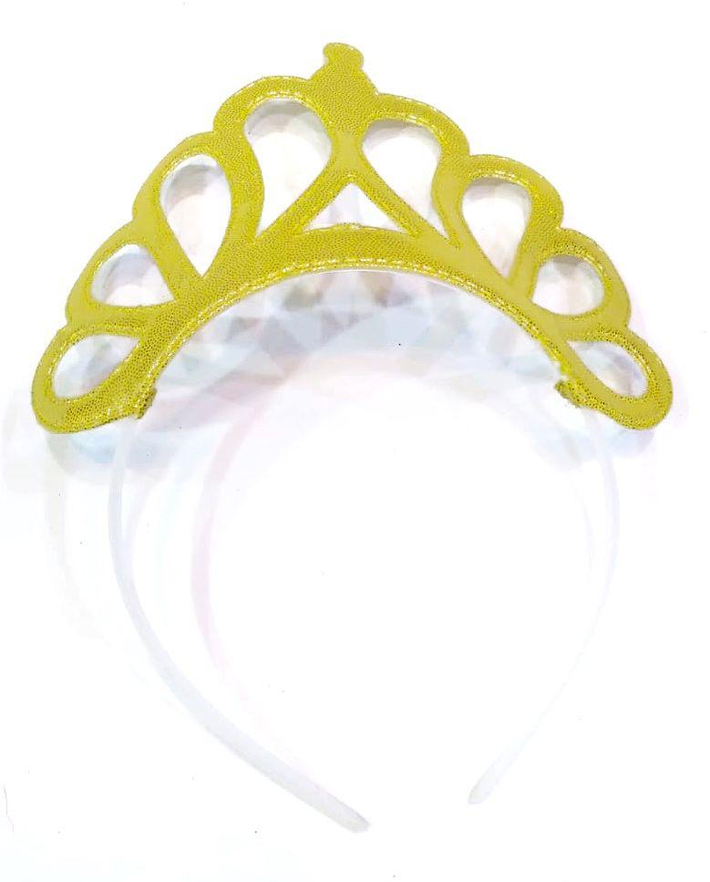 METALLIC TIARA GOLD