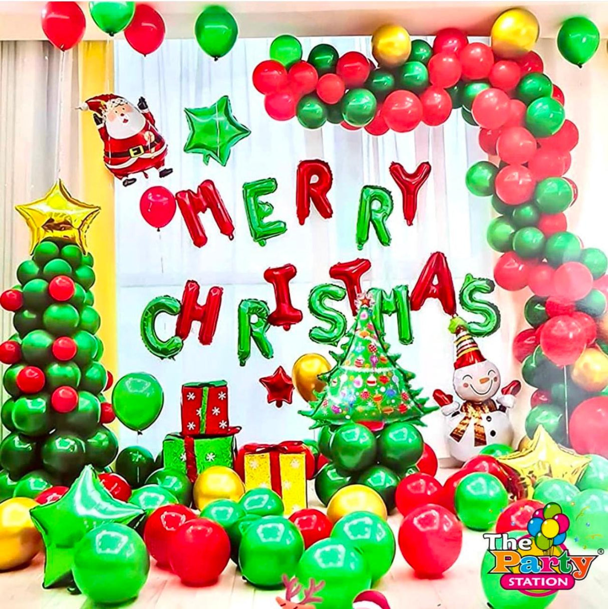 CHRISTMAS BALLOON SET 1