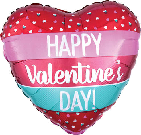 Valentine Tiny Hearts Balloon