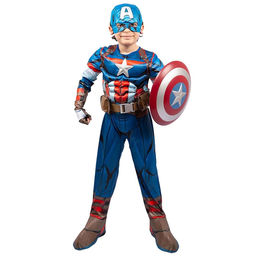 "COSTUME CAPTAIN AMERICA 3-4"