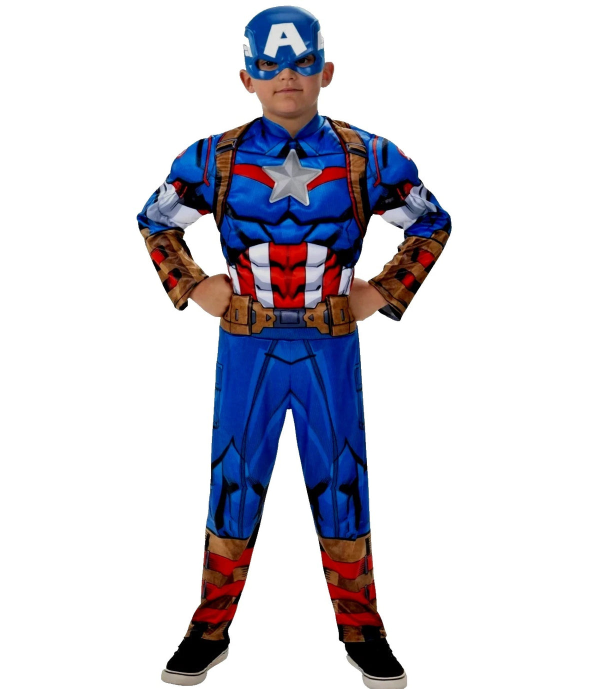 "COSTUME CAPTAIN AMERICA 7-8"