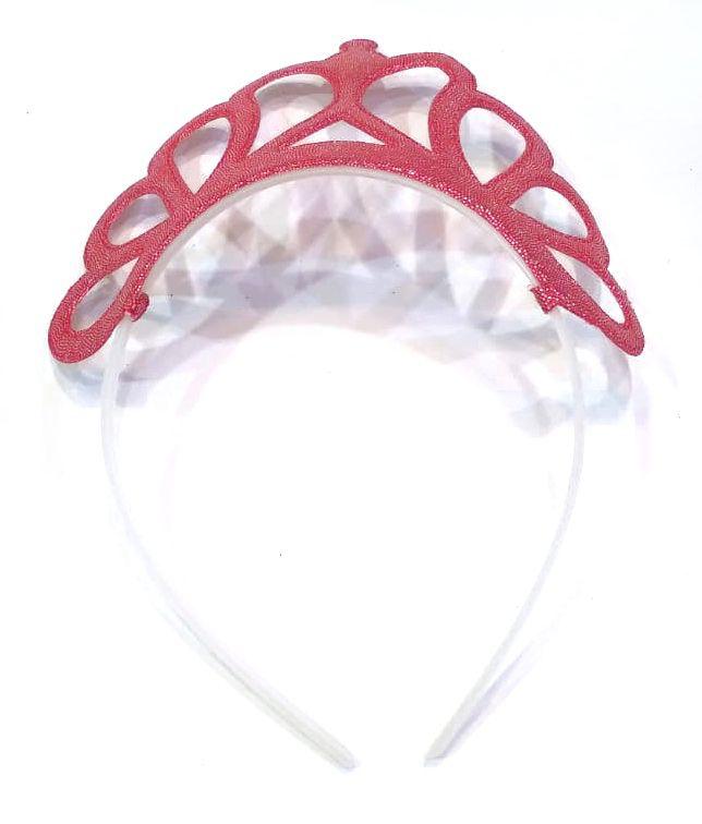 METALLIC TIARA RED