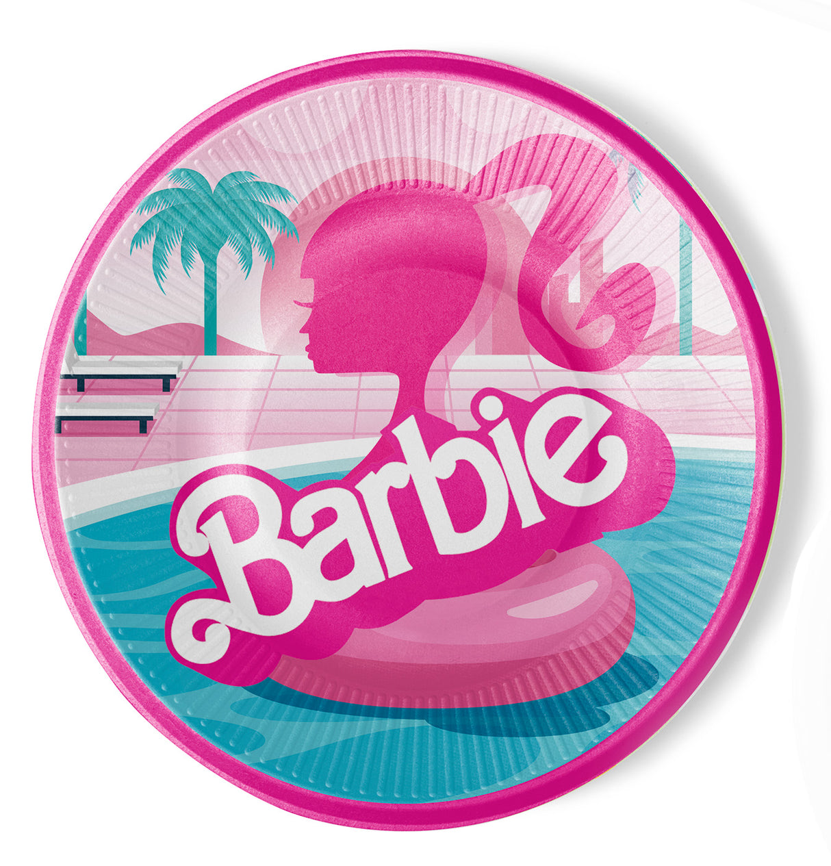 BARBIE PAPER PLATES