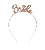 Bride Metal HeadBand Rose Gold