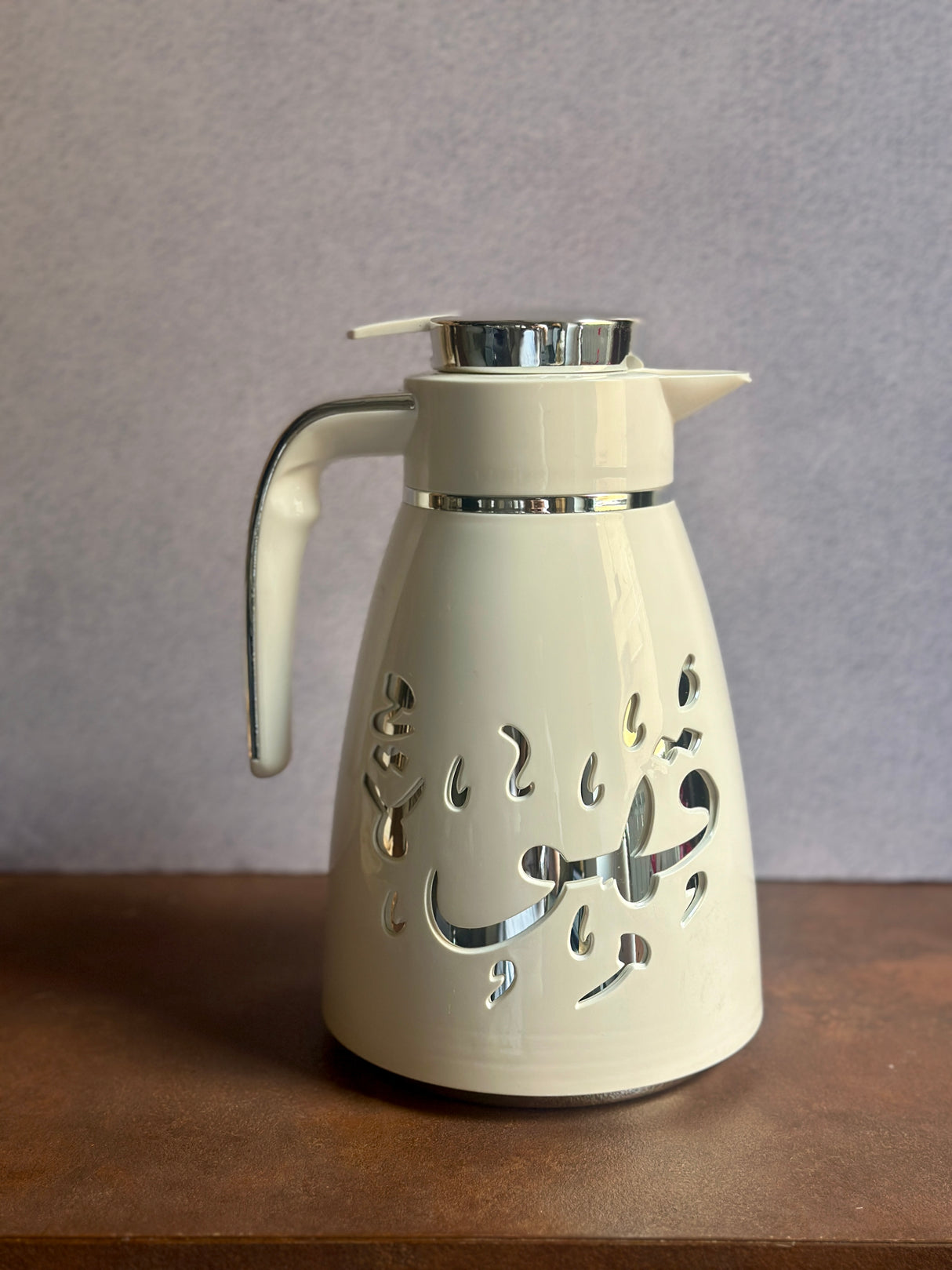 WHITE COFFEE POT