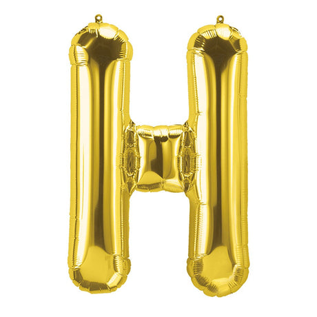 Mini Gold Foil Balloon - Letter