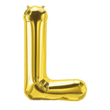 Mini Gold Foil Balloon - Letter