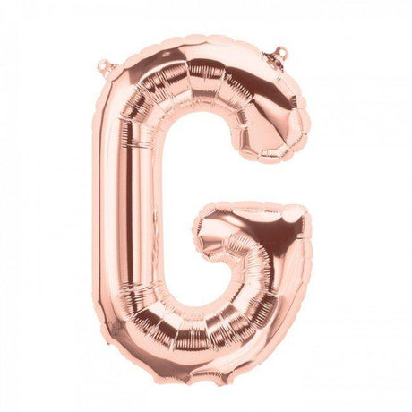 Mini Rose Gold Foil Balloon