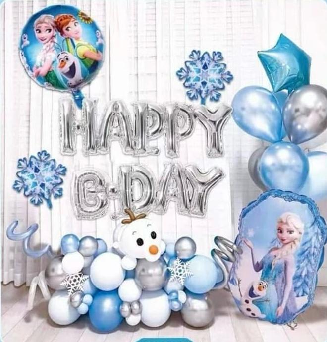 DIY FROZEN BALLOON SET