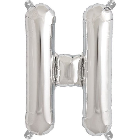 Mini Silver Foil Balloon - Letter