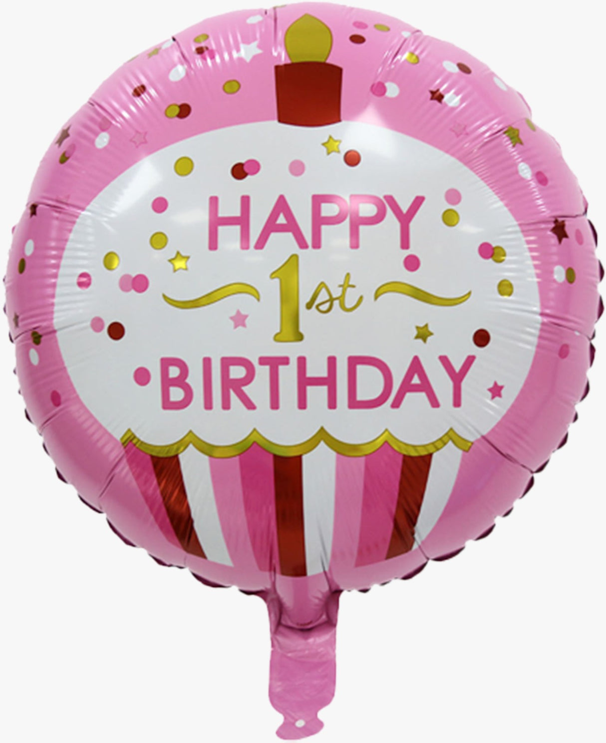 "KT026 1ST BDAY PINK Balloon"