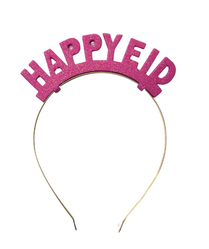 Happy Eid Pink Headband