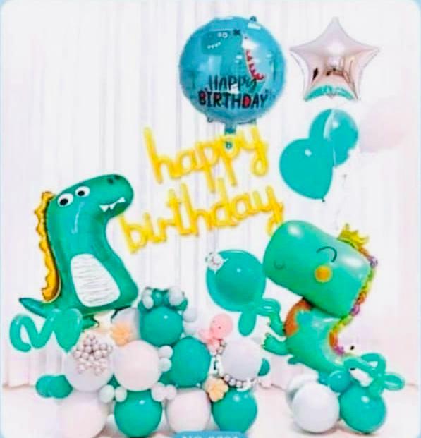 DIY DINO BALLOON SET