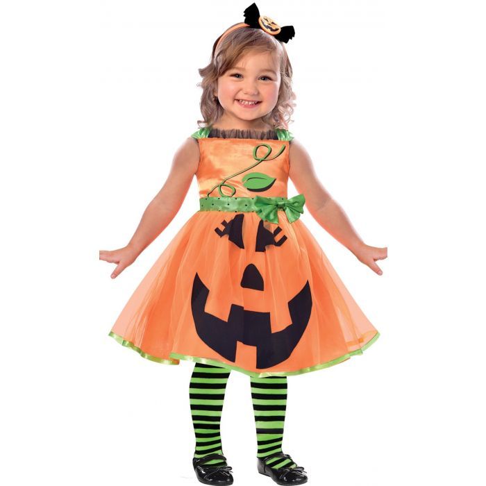 CUTE PUMPKIN COSTUME 3-4 YEARS