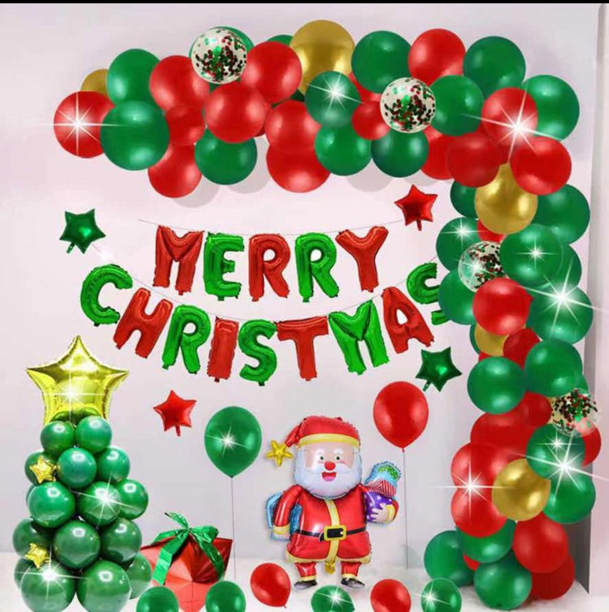 CHRISTMAS BALLOON SET 2