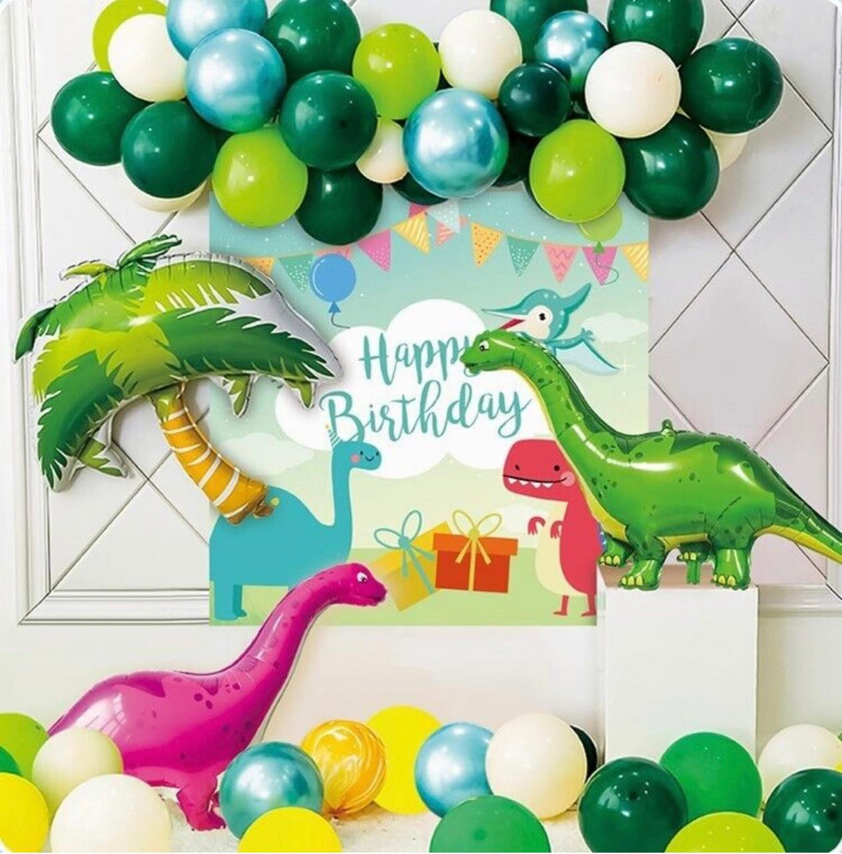 DIY DINOSAUR BALLOON SET